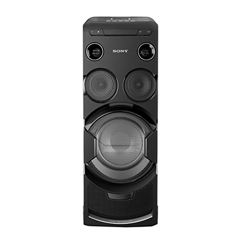 Sony MHC-V77W User manual Sony MHC-V77W User manual