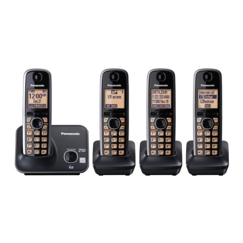 Panasonic KX-TG4111CB User manual