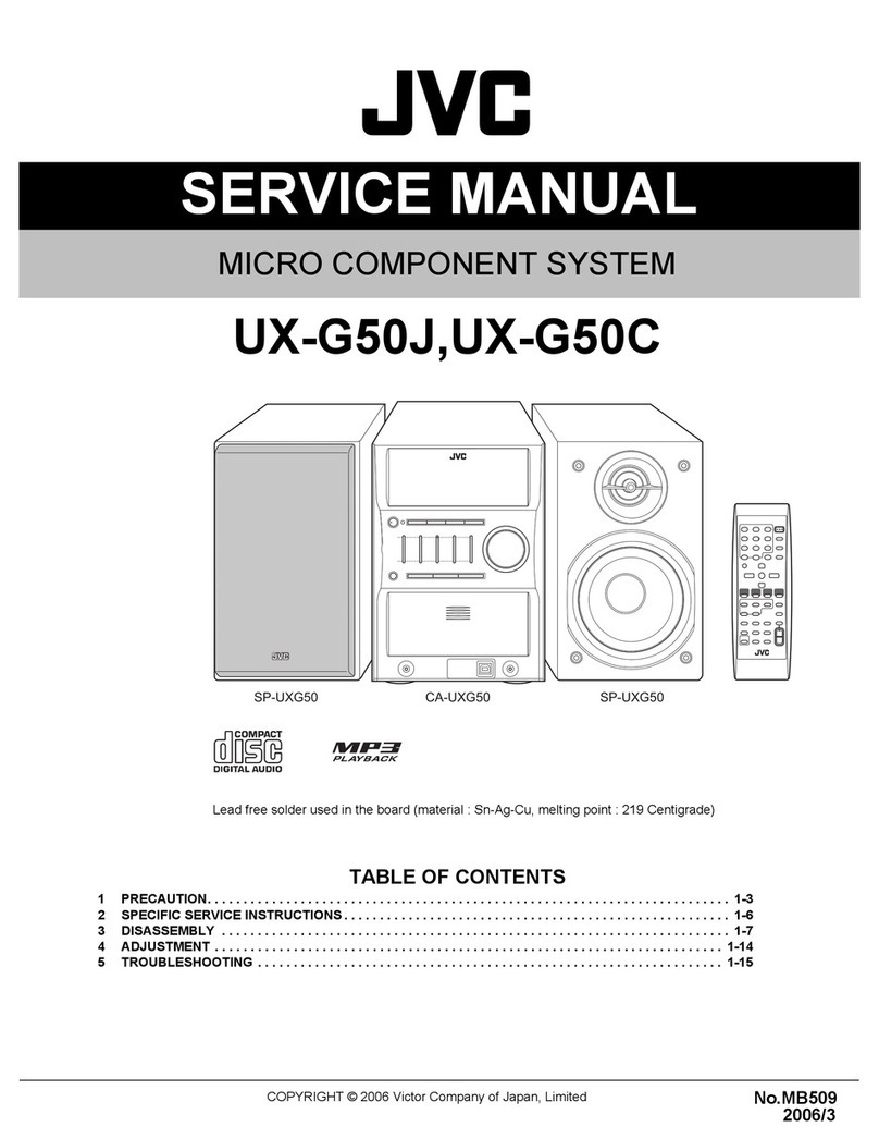 JVC UX-G50J User manual
