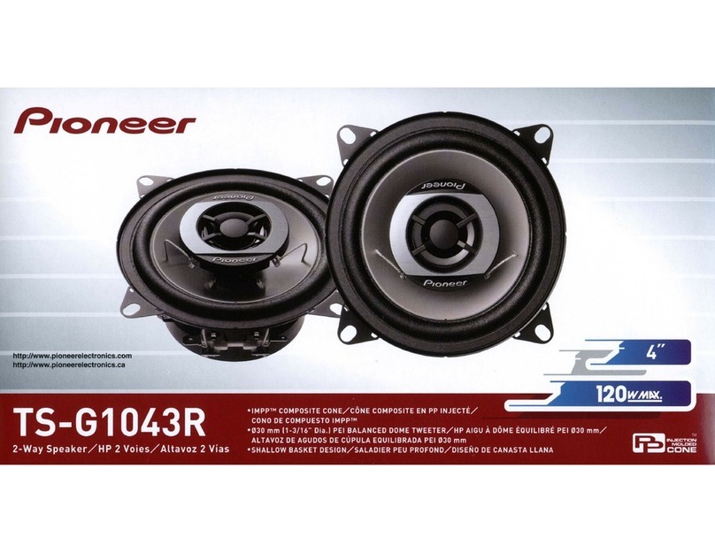 Pioneer TS-G1043R manual