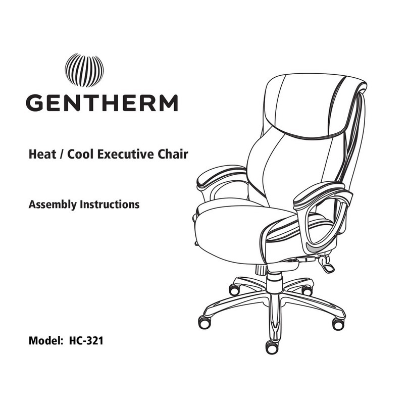 Gentherm HC-321 Assembly instructions Gentherm HC-321 Assembly instructions