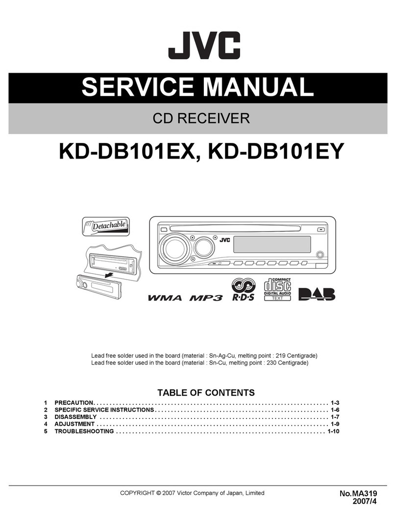 JVC KD-DB101EX User manual JVC KD-DB101EX User manual