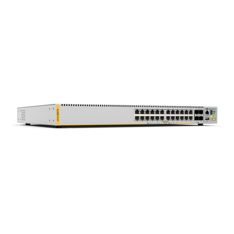 Allied Telesis x510-28GTX Installation manual