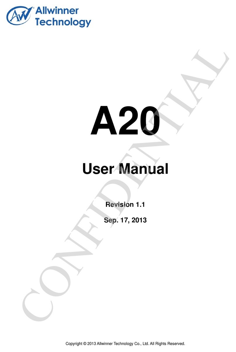 Allwinner Technology A20 user manual