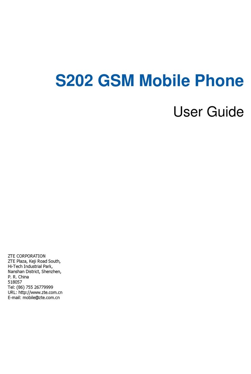 Zte S202 User manual