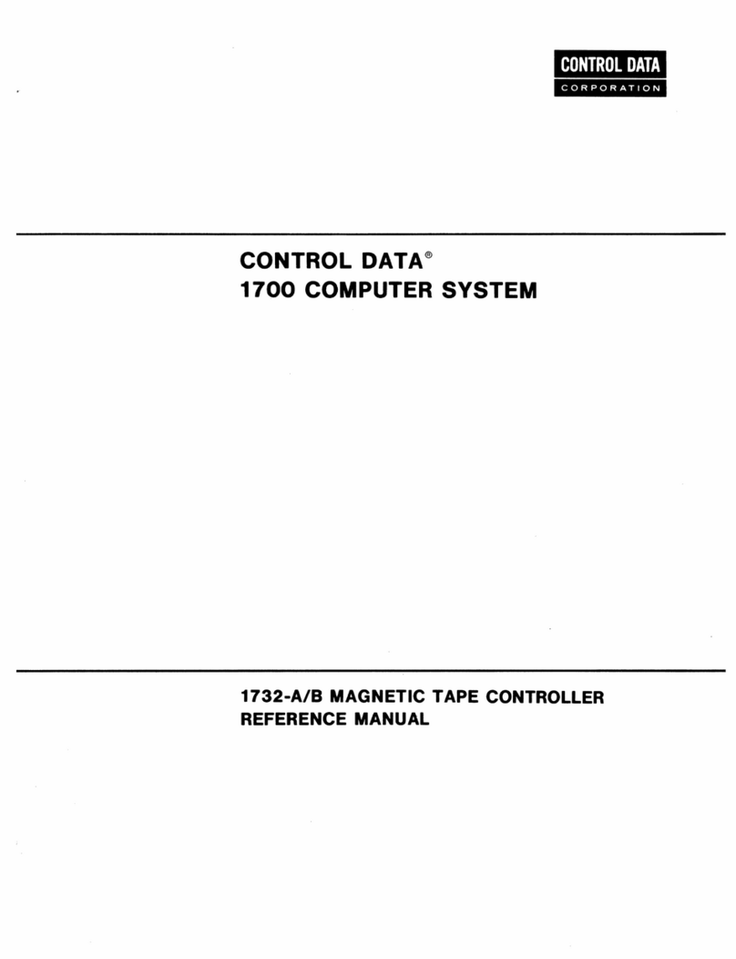 Control Data 1700 Reference manual