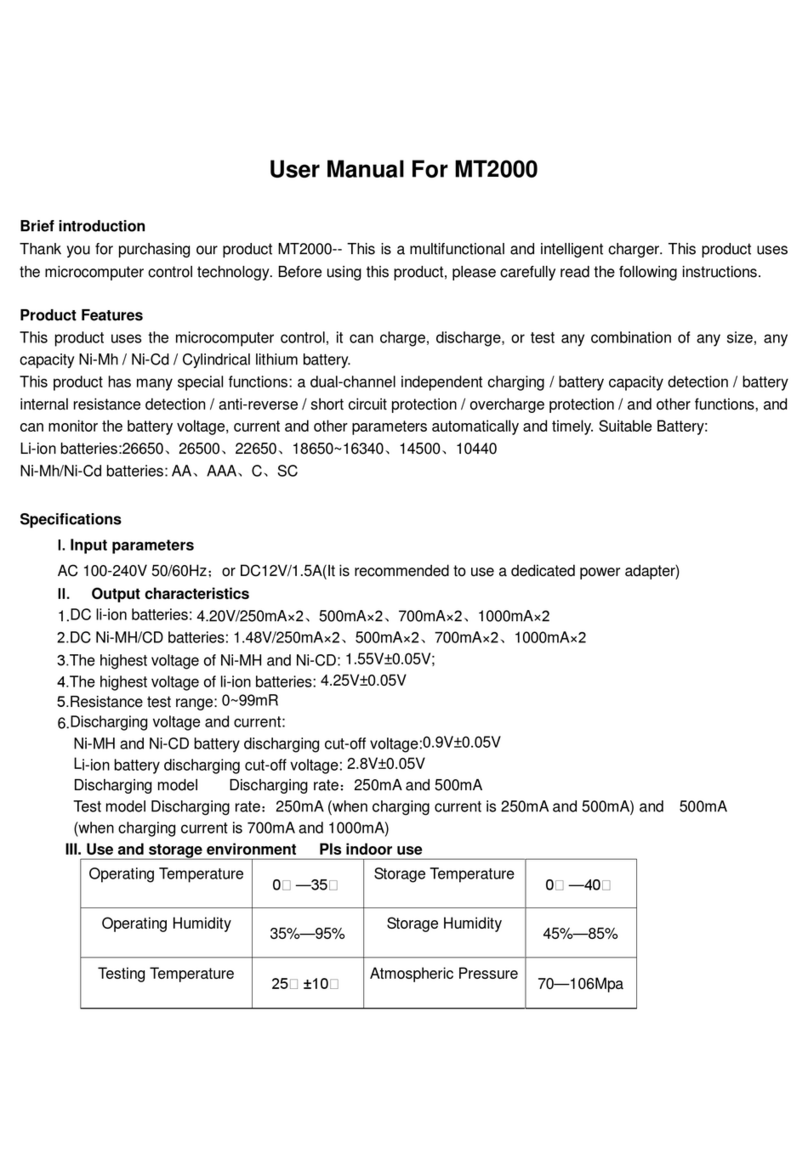 PSPOWER MT2000 user manual