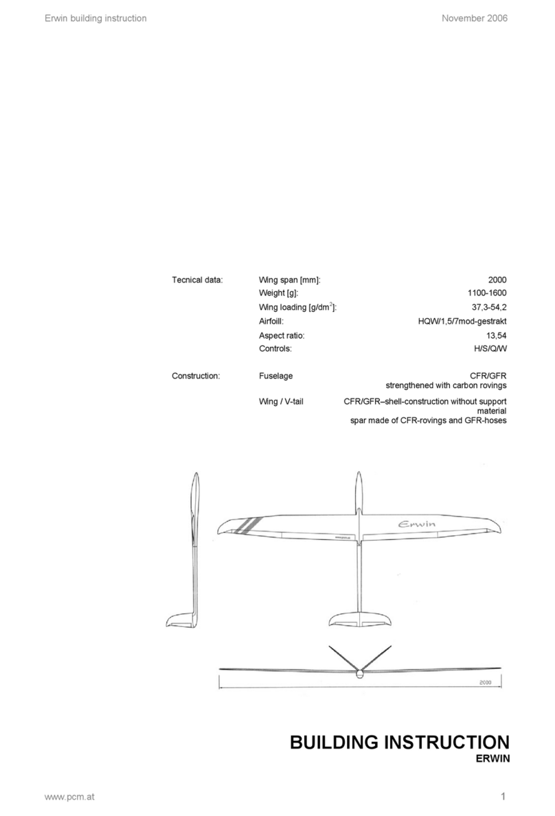 Soaring USA Erwin Building instructions Soaring USA Erwin Building instructions