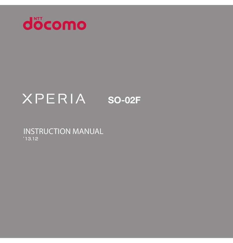 Docomo Xperia SO-02F User manual