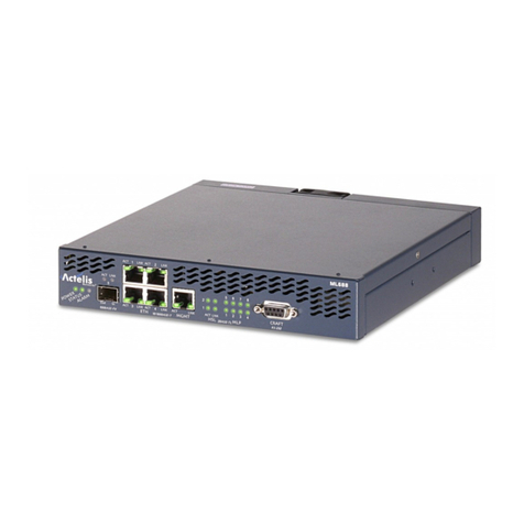 Actelis ML600 Quick installation guide