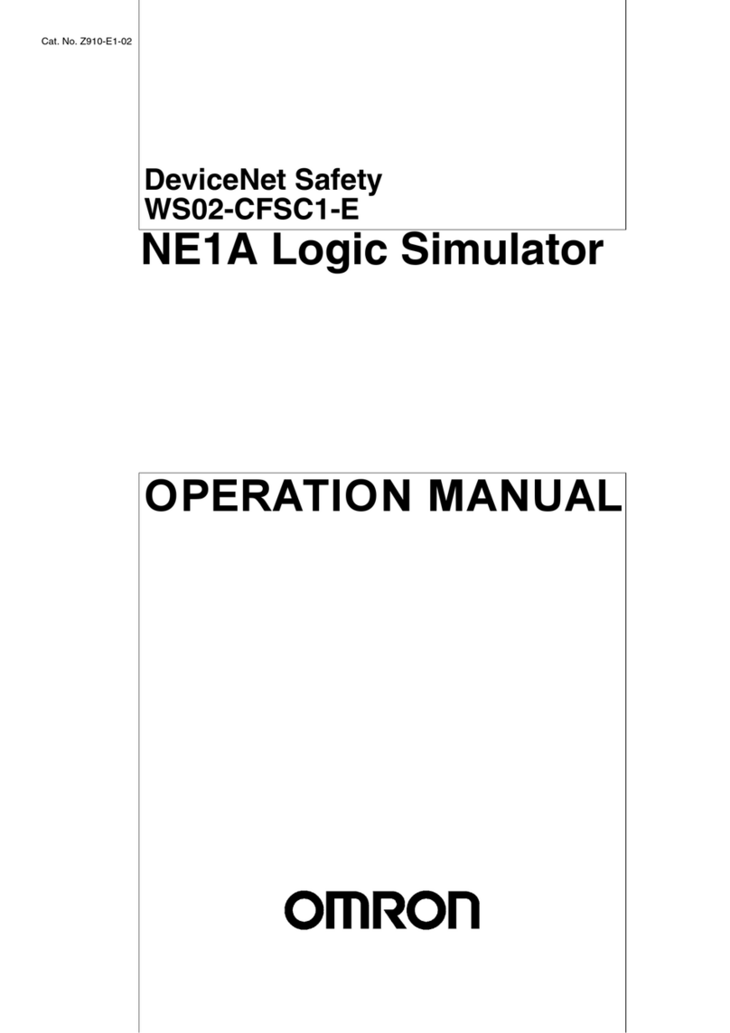 Omron WS02-CFSC1-E User manual
