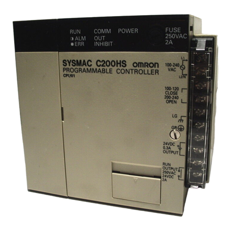 Omron SYSMAC C200HS Operation manual