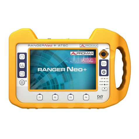 Promax RANGERNeo+ATSC Quick reference guide
