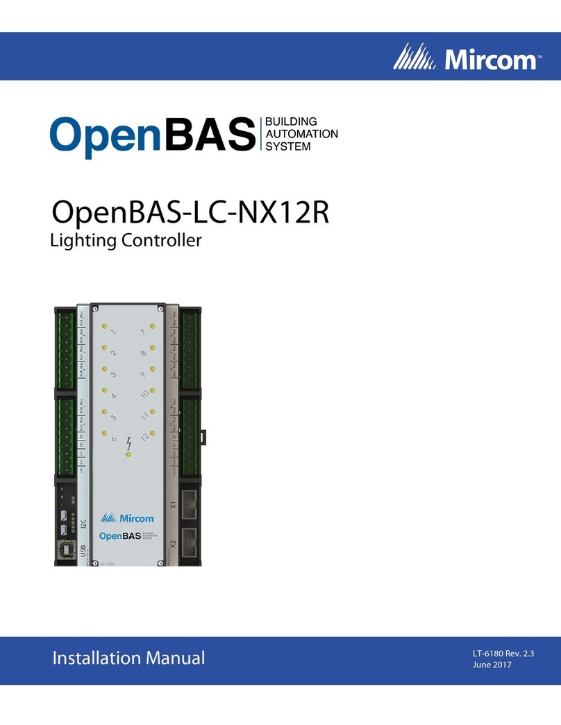 Mircom OpenBAS-LC-NX12R User manual Mircom OpenBAS-LC-NX12R User manual