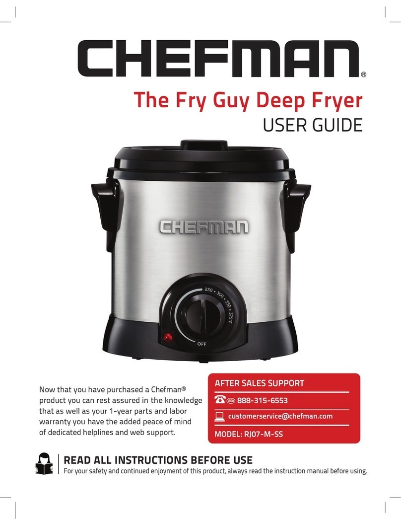 Chefman RJ07-M-SS User manual