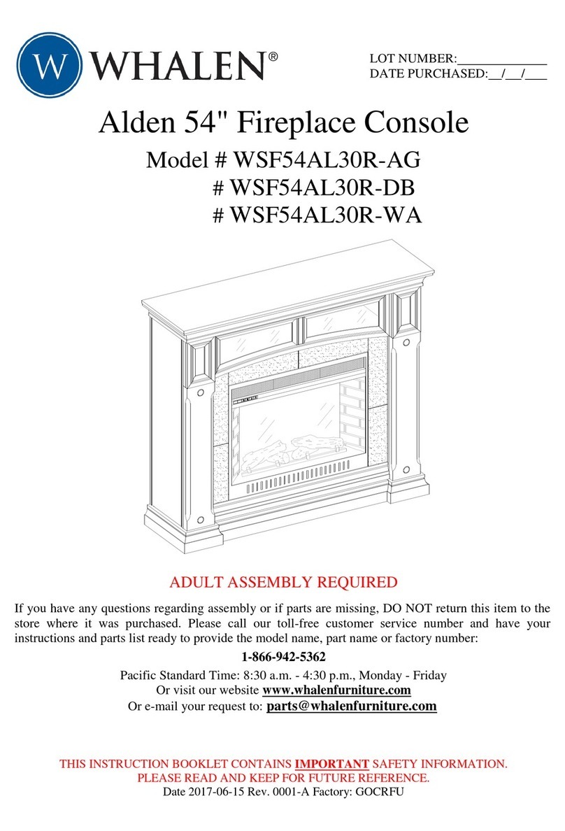 Whalen WSF54AL30R-AG manual Whalen WSF54AL30R-AG manual