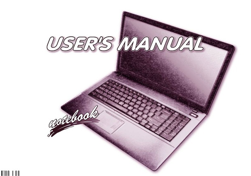 Clevo M770K User manual