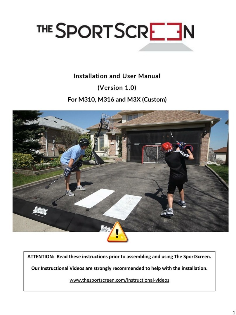 the sportScreen M31 Installation and user manual