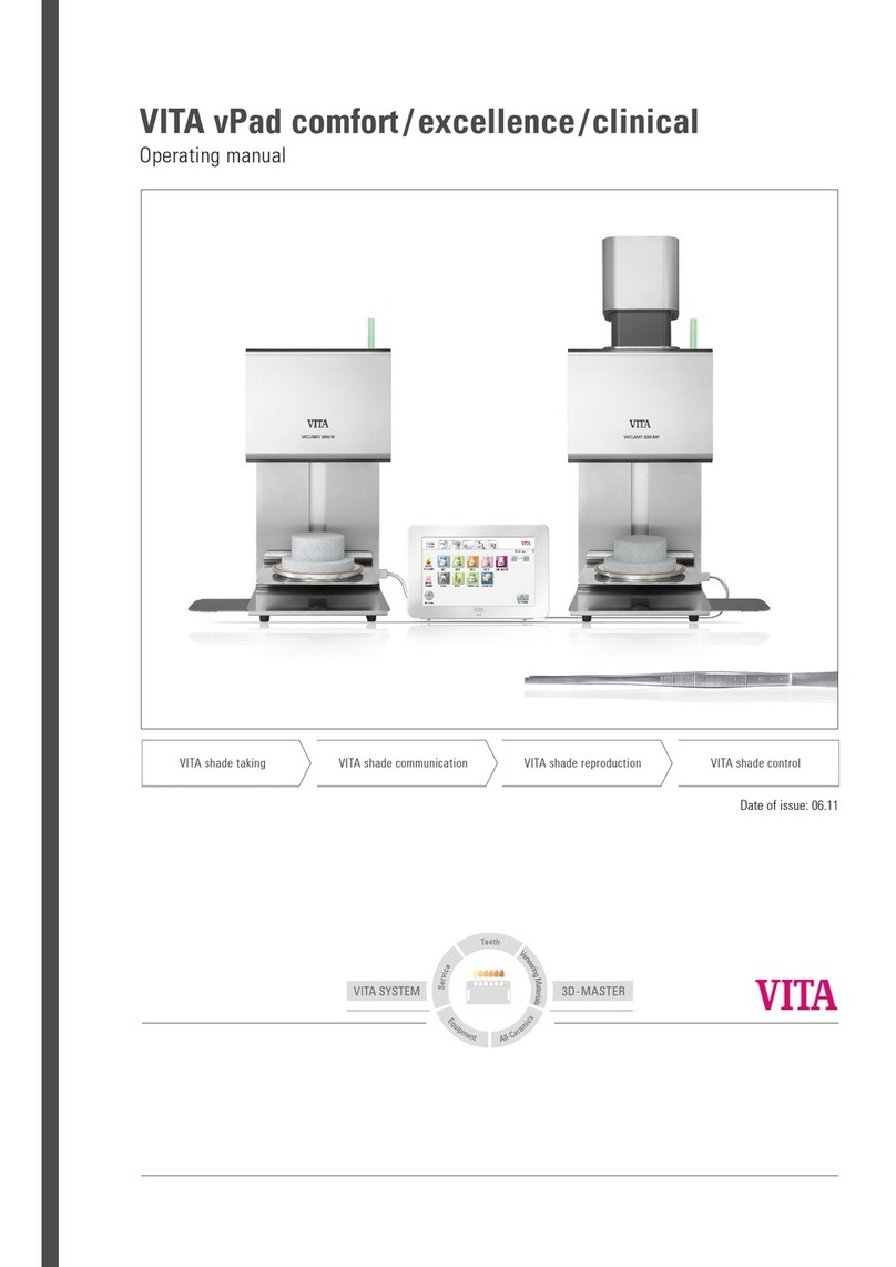 vita vPad comfort operating manual