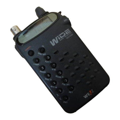 WELZ WS1000E owner's manual