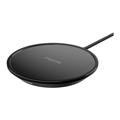Mophie Wireless charging base user manual