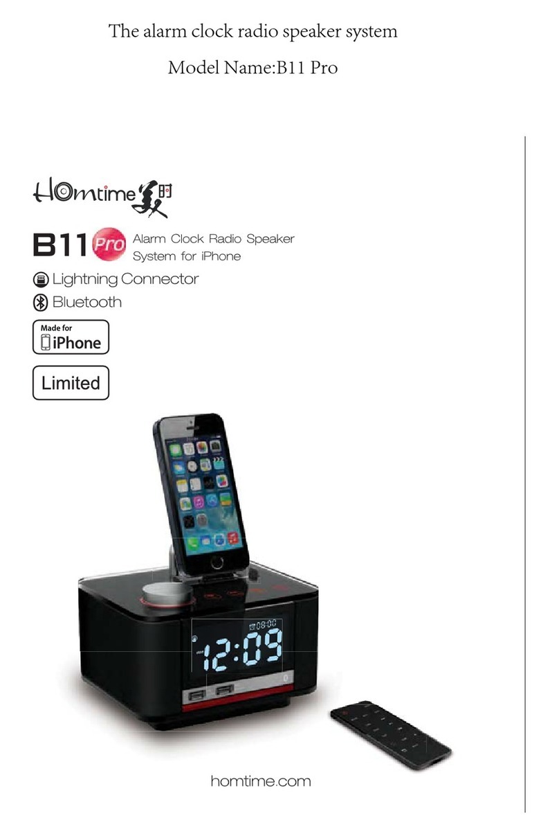 Homtime B11 Pro user manual