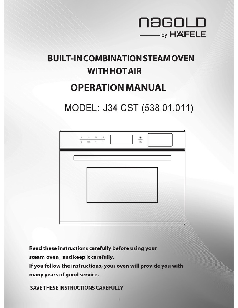 Hafele nagold J34 CST Operation manual
