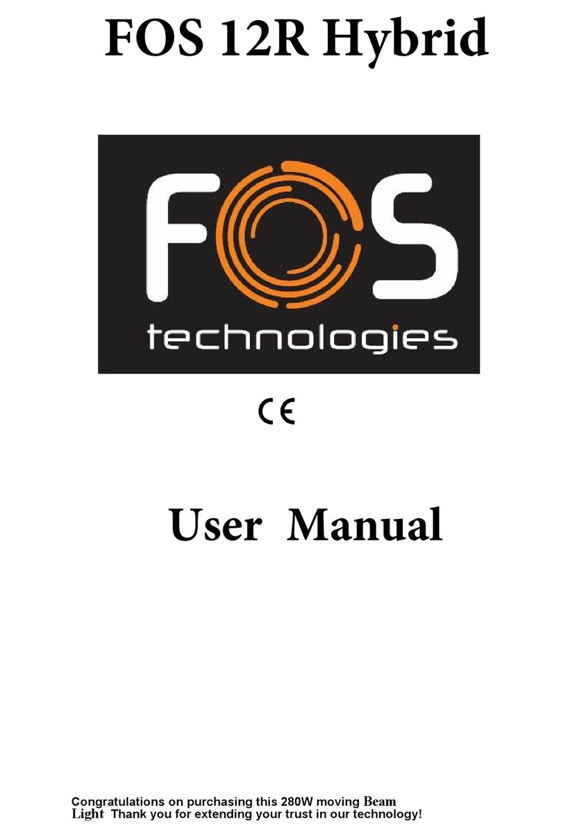 FOS Technologies FOS 12R Hybrid User manual FOS Technologies FOS 12R Hybrid User manual
