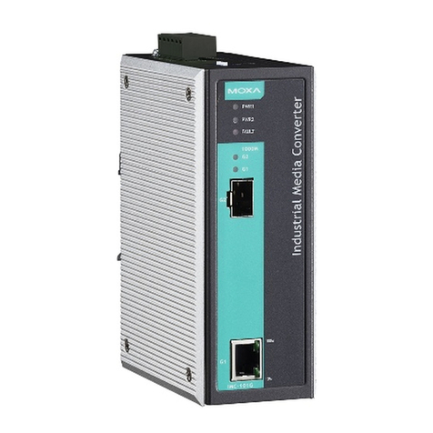 Moxa Technologies IMC-101G Series Quick installation guide