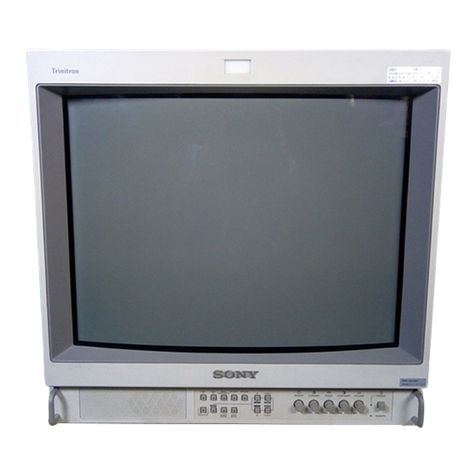 Sony Trinitron PVM-20M2U User manual