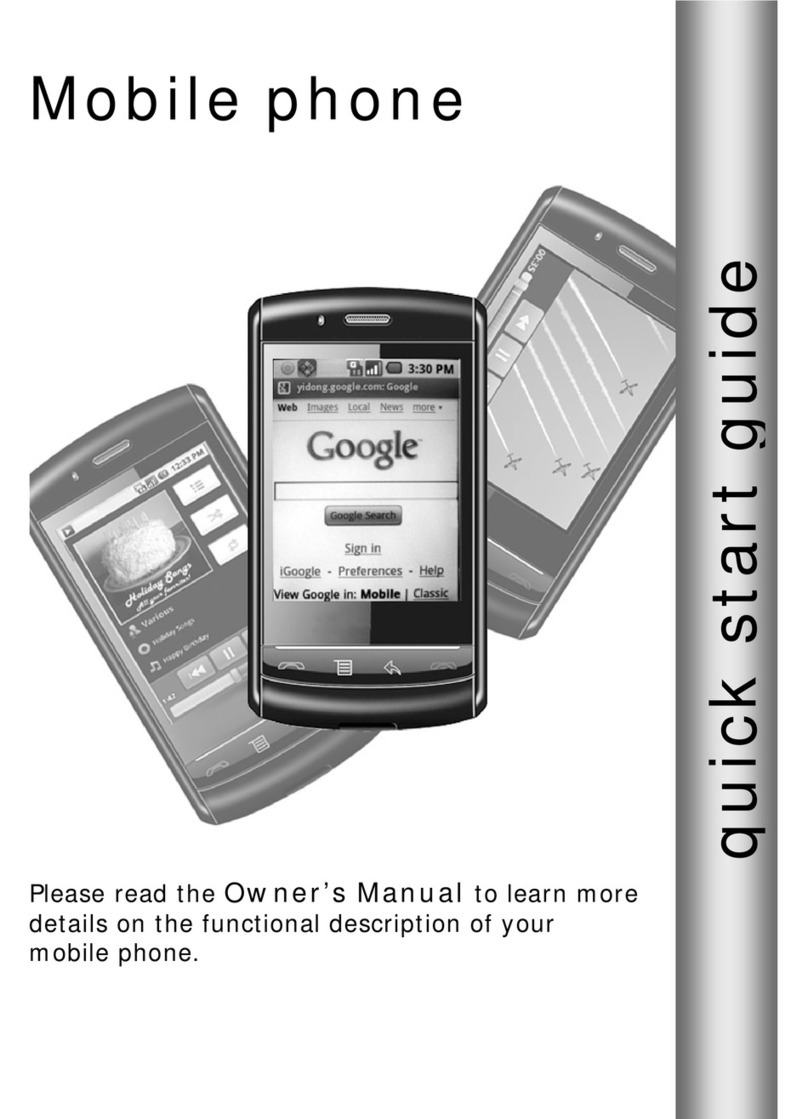 SciPhone N19 User manual