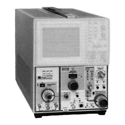Tektronix 7L13 User manual