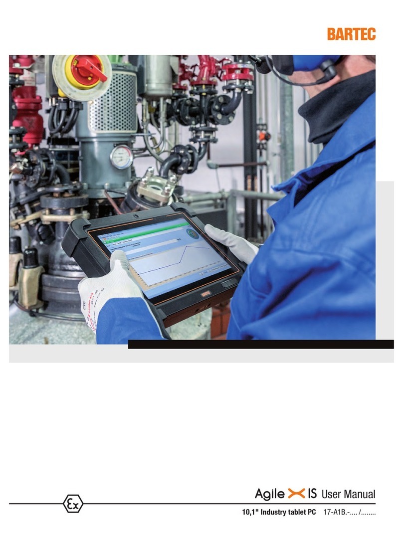 Bartec Agile X IS User manual