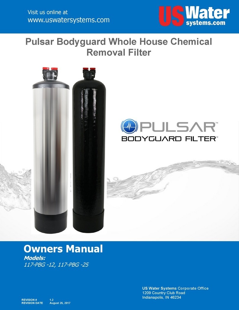US Water Systems Pulsar Bodyguard 117-PBG-12 User manual