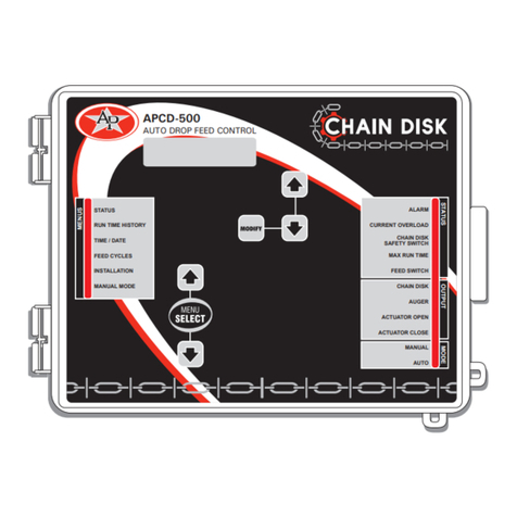 GSi Chain Disk APCD-500 user manual
