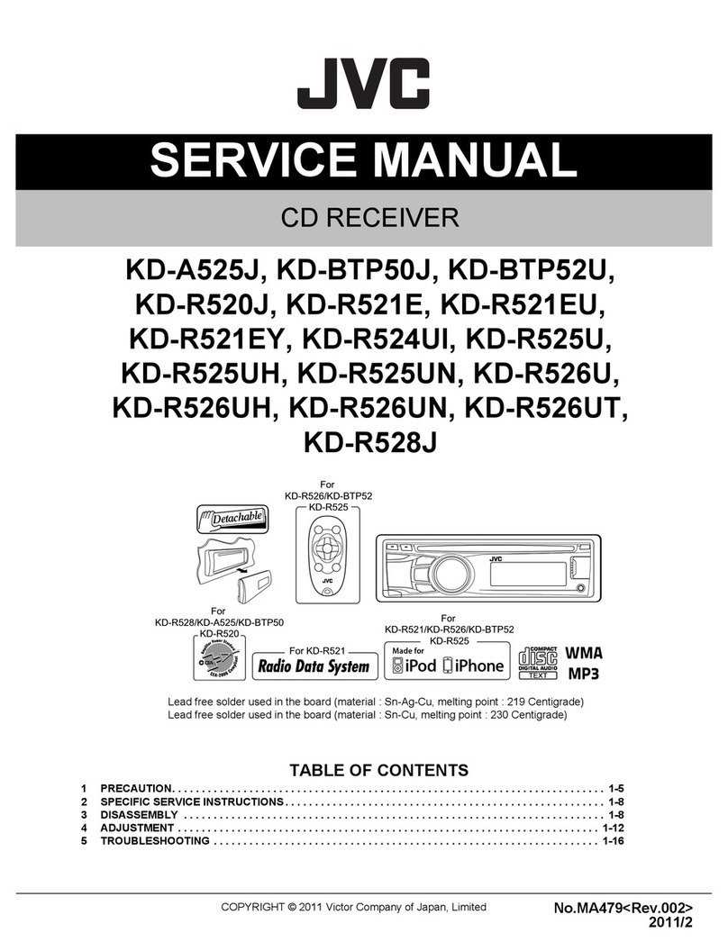 JVC KD-A525J User manual