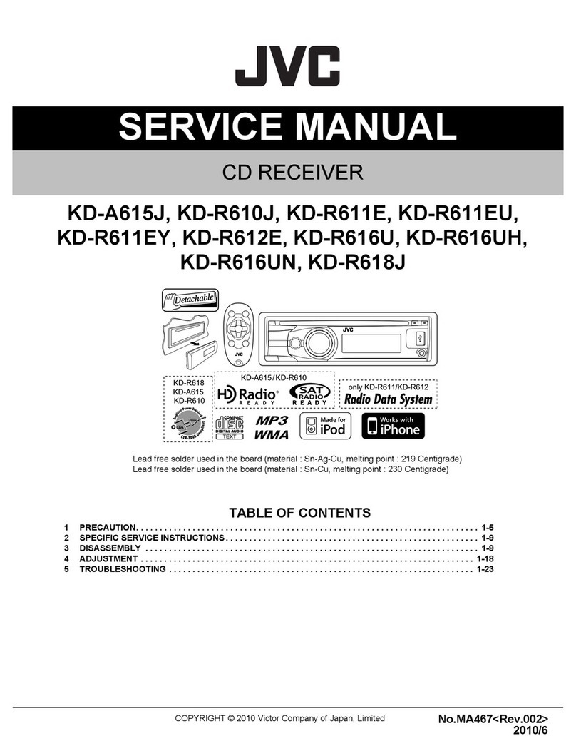JVC KD-A615J User manual