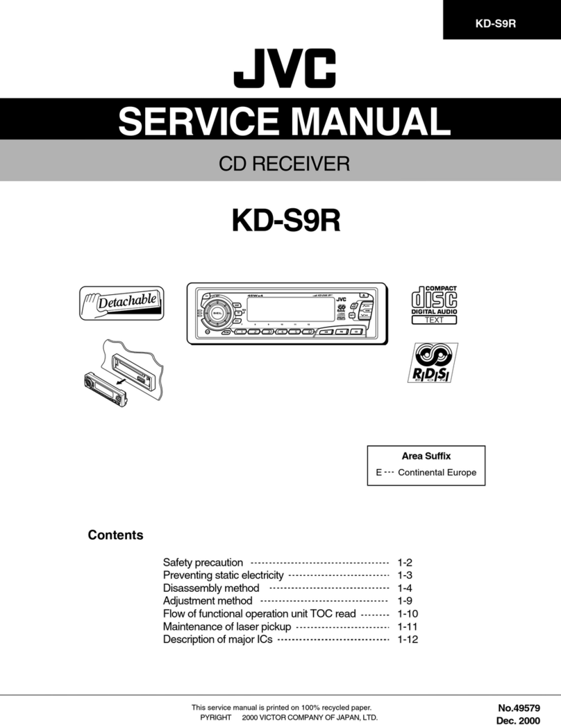 JVC KD-S9R User manual
