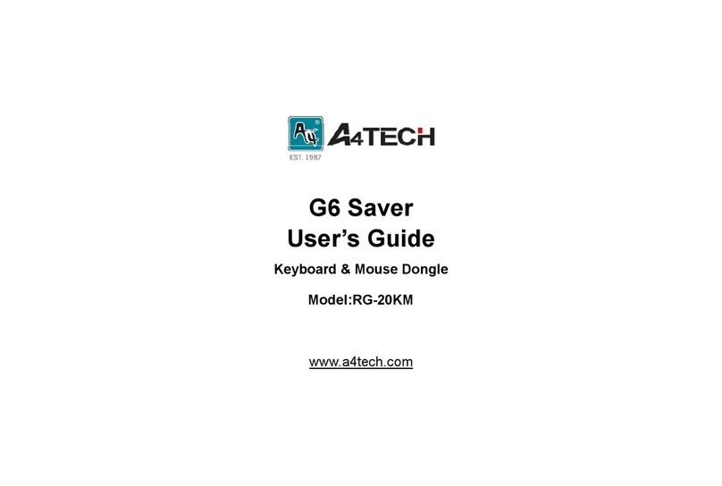 A4Tech RG-20KM User manual