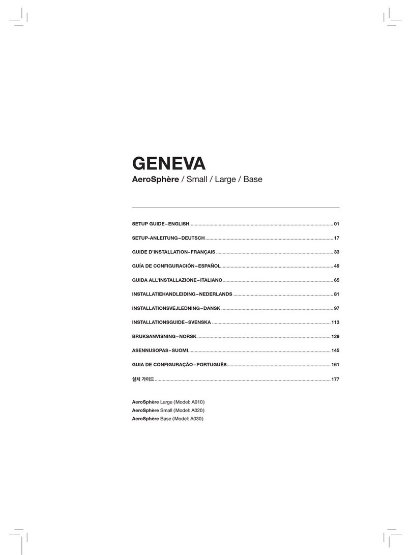 Geneva A010 Setup guide