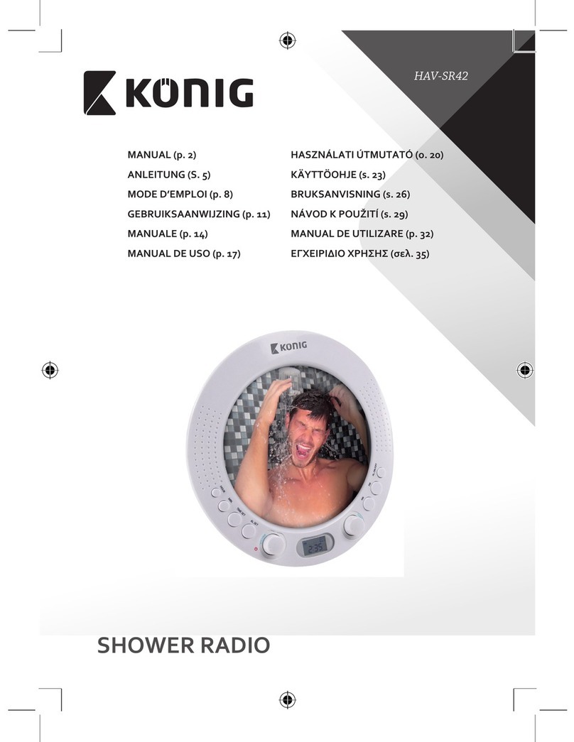 Konig HAV-SR42 manual