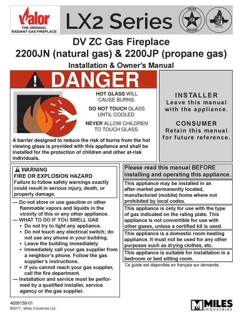 Valor 2200JN Operating instructions
