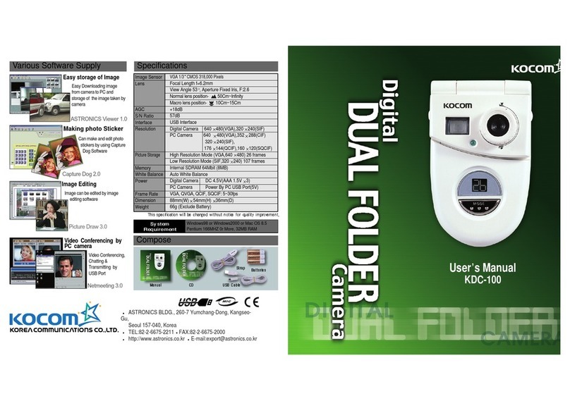 KOCOM KDC-100 user manual