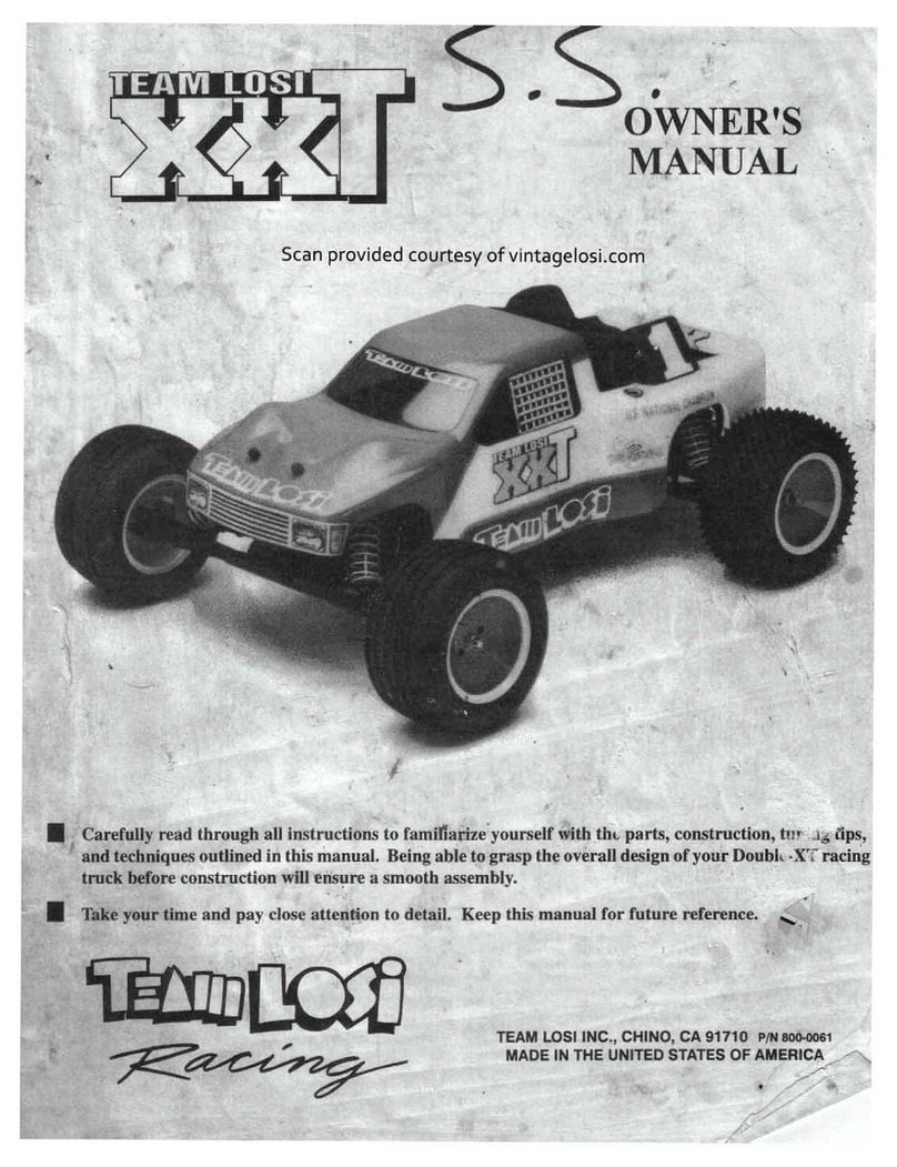 Team Losi Double-XT User manual Team Losi Double-XT User manual
