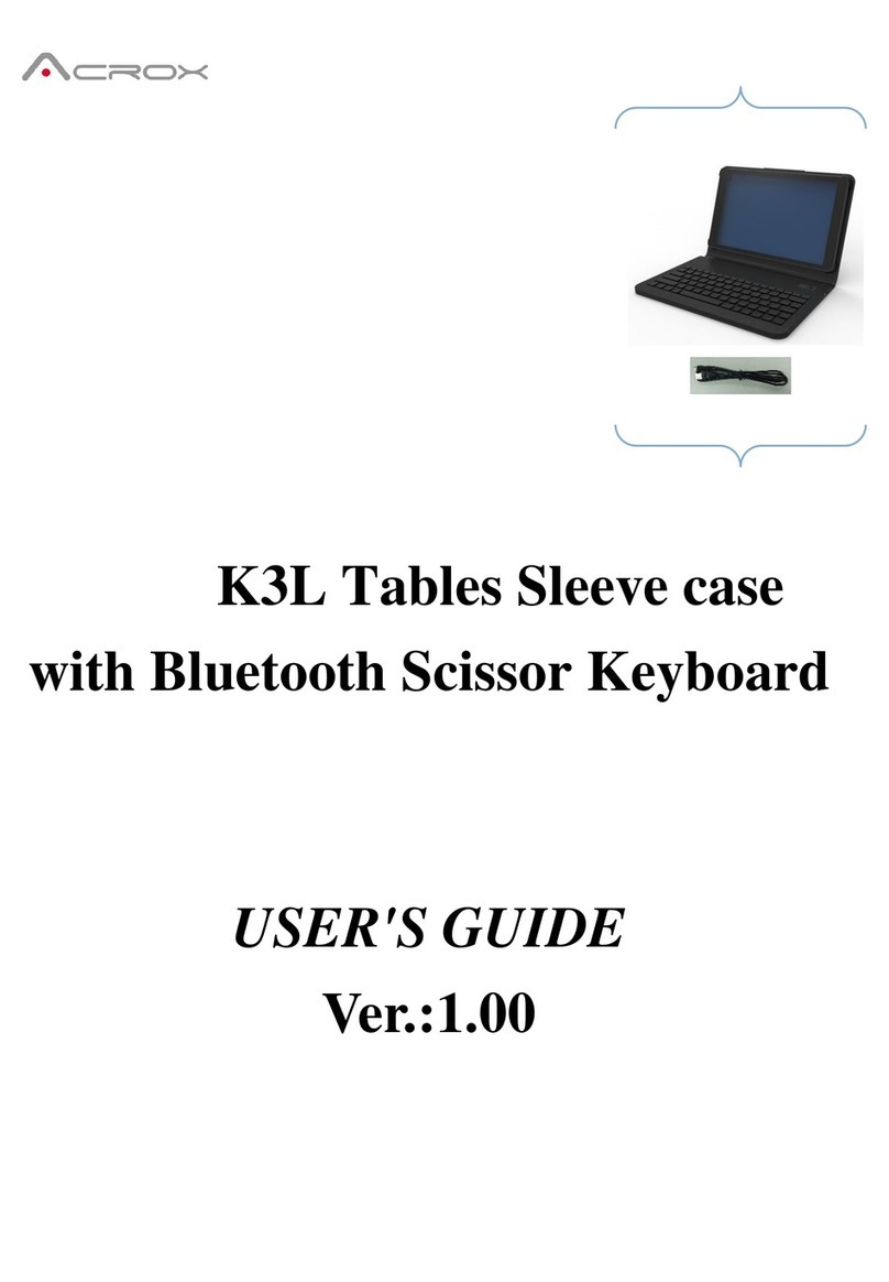 Acrox K3L User manual