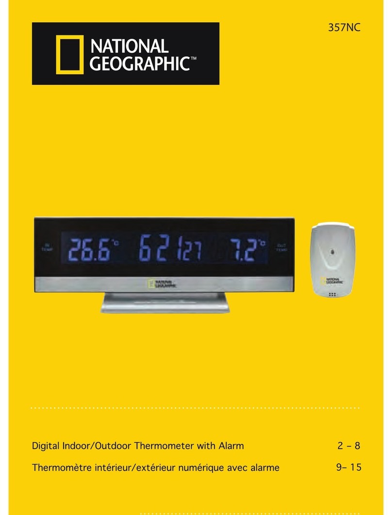 National Geographic 357NC user manual