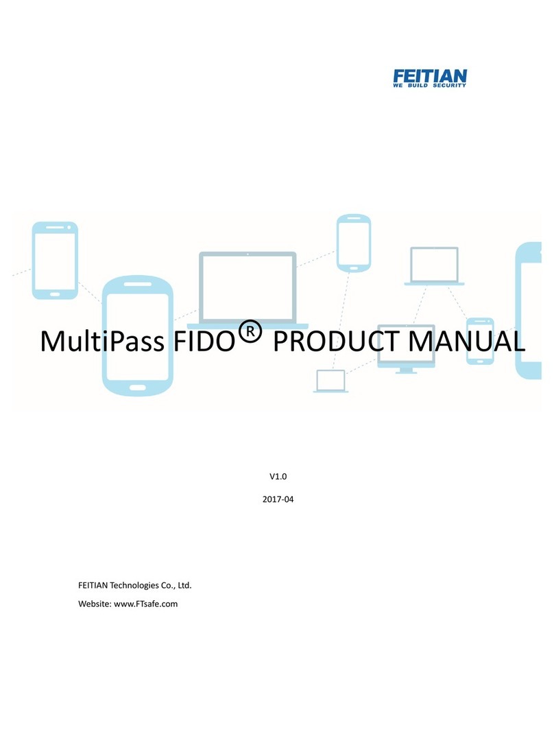 FEITIAN MultiPass FIDO User manual