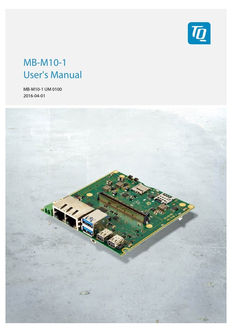 TQ MB-M10-1 User manual