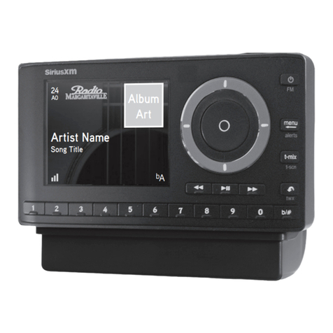 Sirius XM RAdio Onyx Plus user guide