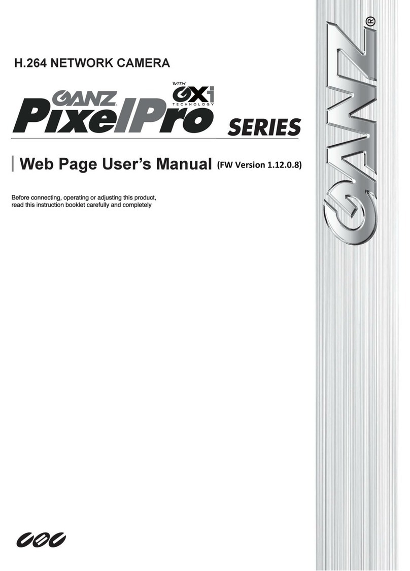 Ganz PixelPro GXi Series User manual